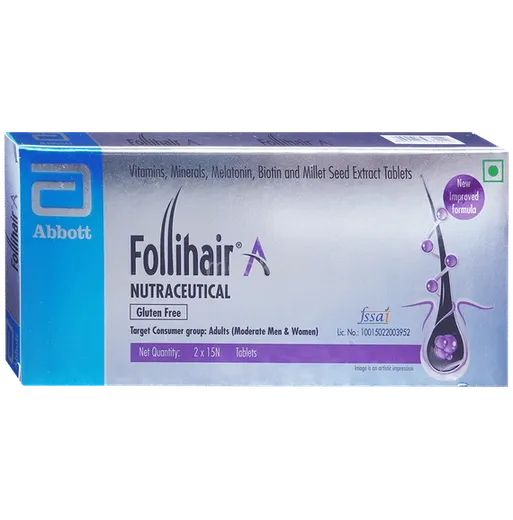 follihair a tablet 15's